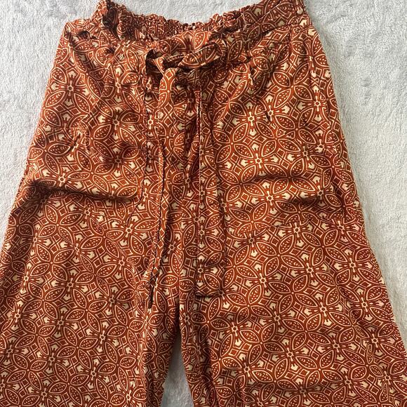 Patrons of Peace Rust Boho Wide-Leg Pants – Size XS - Picture 5 of 5